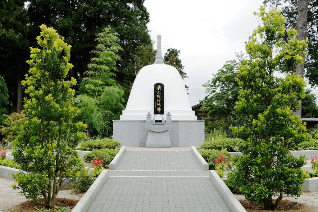 永代供養墓 清風精舎 遠景 長岡市 願興寺 永代供養墓